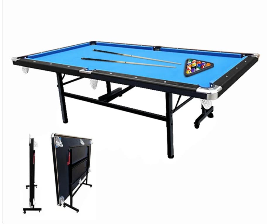 6ft MDF Foldaway Pool Table